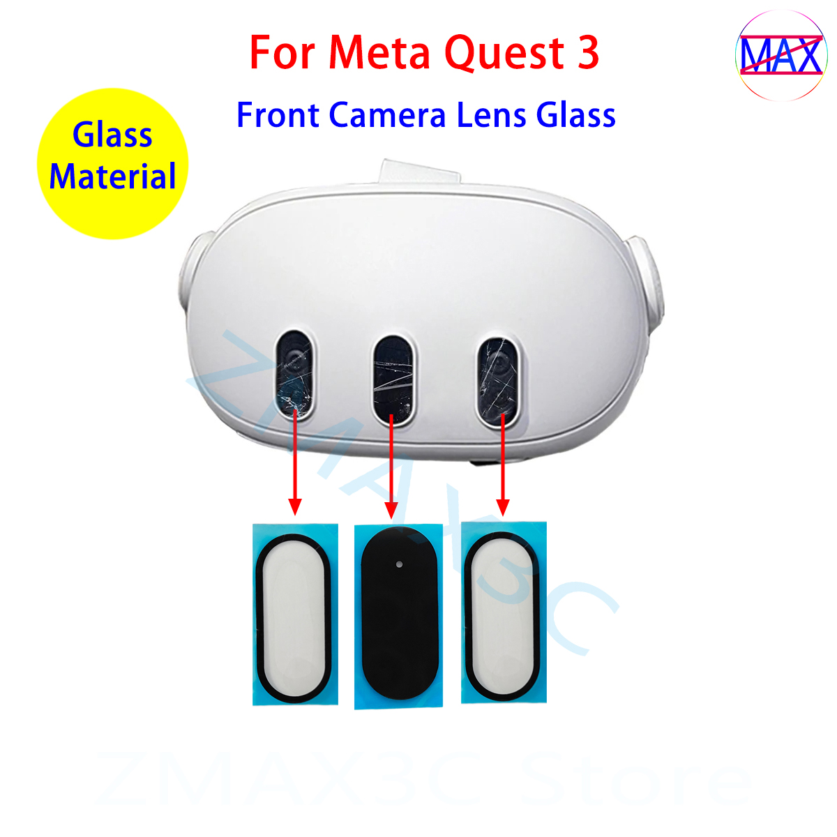 Lens Camera Clip - زجاج عدسة الكاميرا البديل لسماعة الواقع