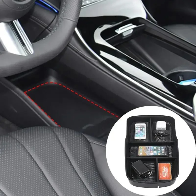 Phone Accessories Under 50 - صندوق تخزين أسود من البلاستيك ABS