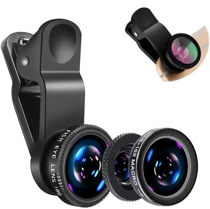 Lens Camera Clip - عدسة كاميرا 3 في 1 بزاوية