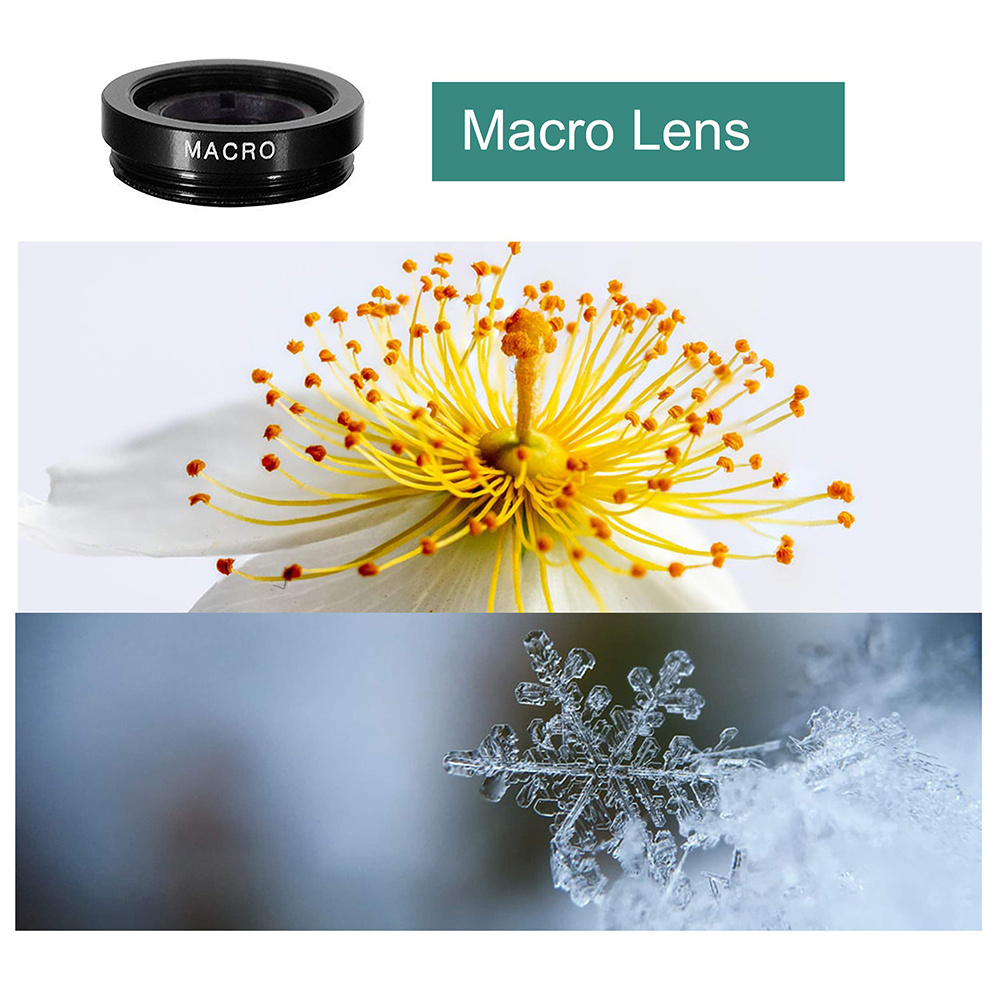 عدسة عين السمكة العالمية 3 في  - مراجعة Lens Camera Clip وسعره