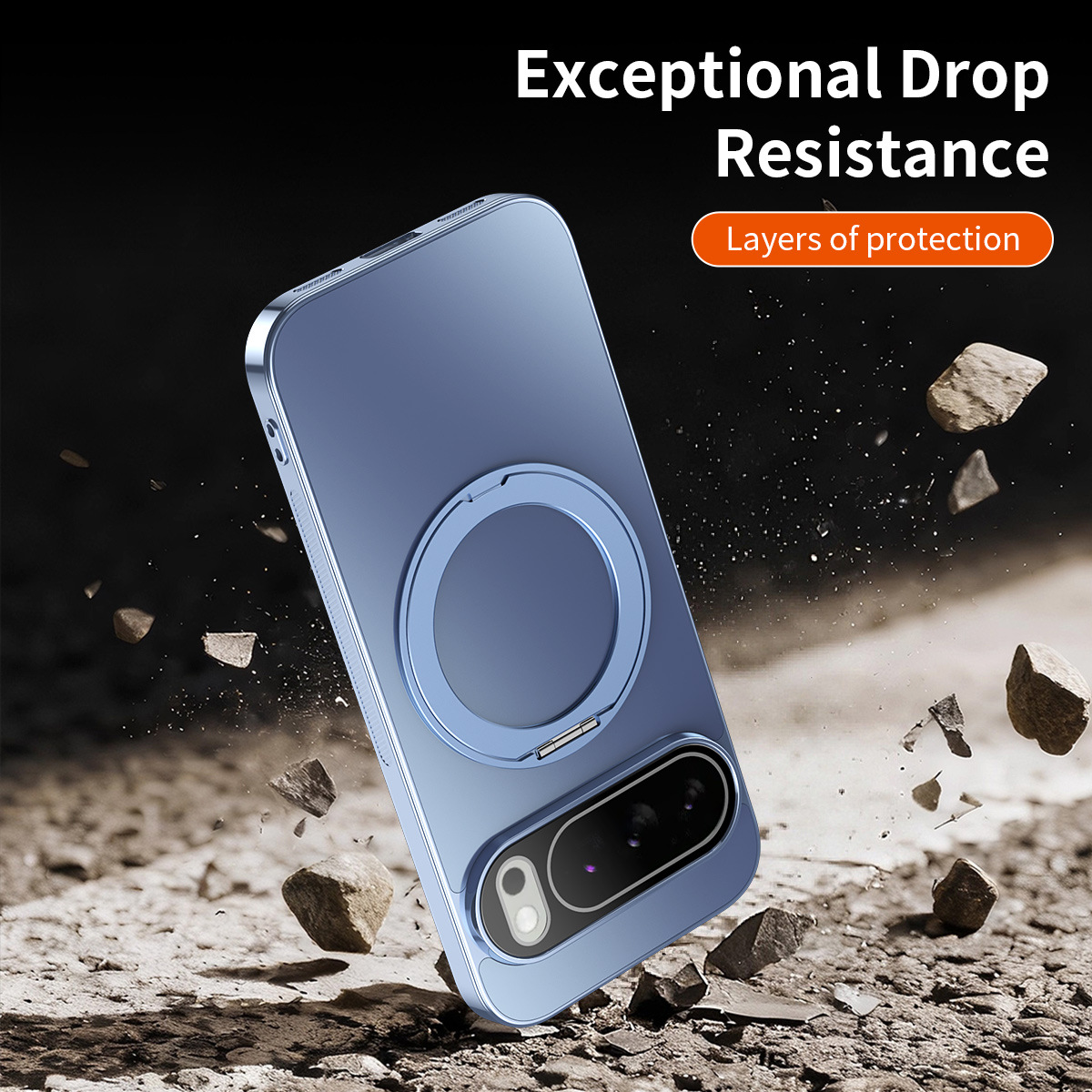360 °   حافظة هاتف مغناطيسية م - مراجعة Phone Accessories Ring Holder وسعره