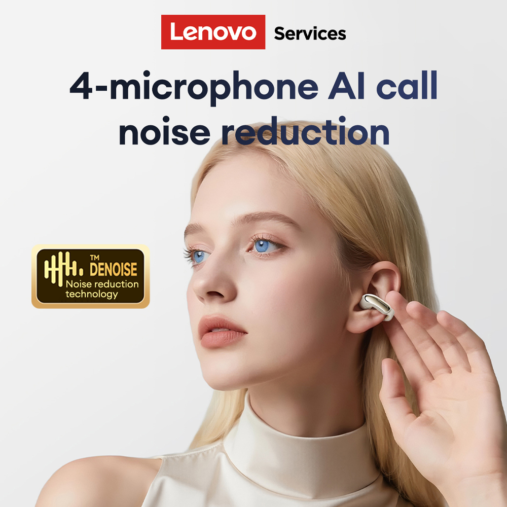 لينوفو LES-108 العظام التوصيل  - مراجعة Bluetooth Earphone Tws وسعره