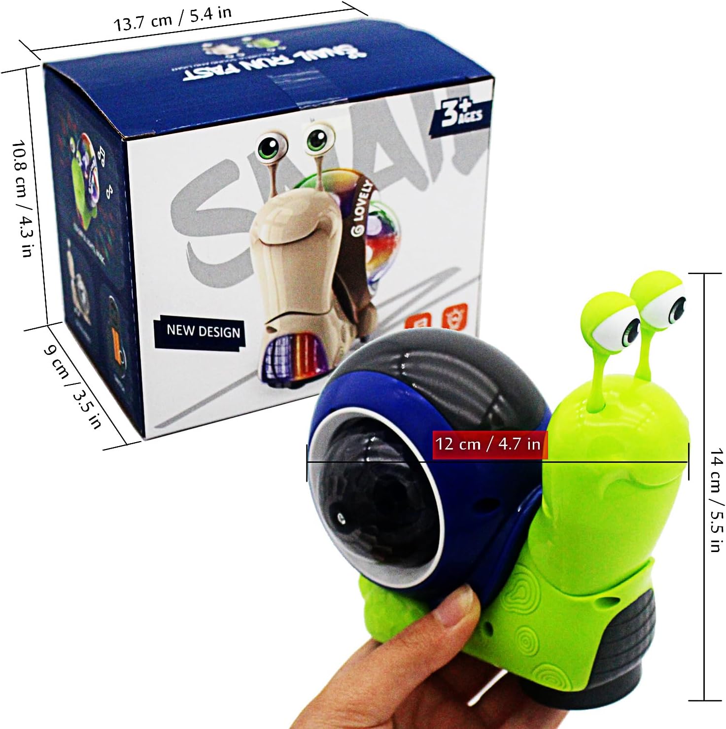 لعبة حلزون زاحف للأطفال، لعبة  - مراجعة Phone Accessories Baby وسعره