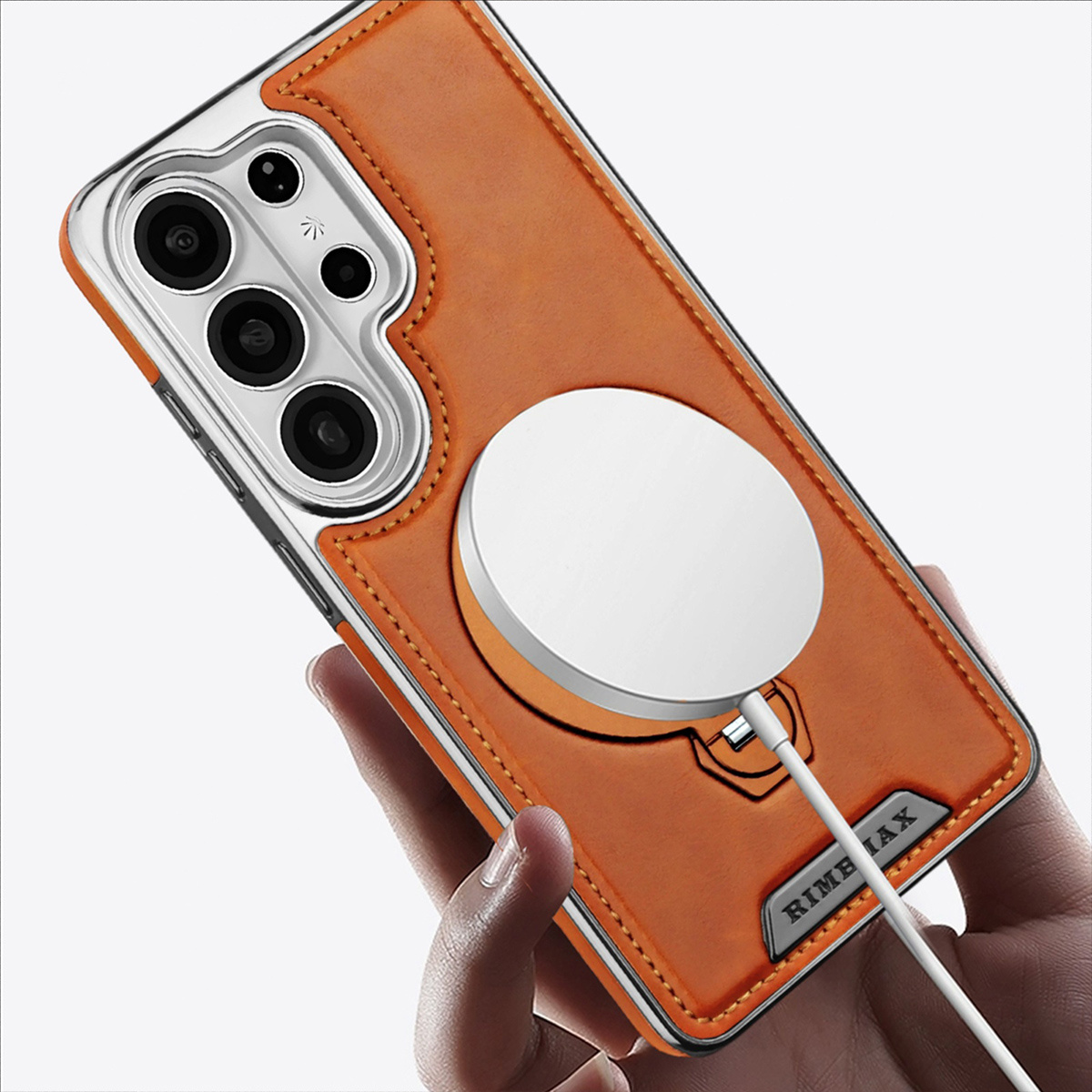 غطاء هاتف من الجلد الصناعي لسا - مراجعة Phone Accessories Ring Holder وسعره