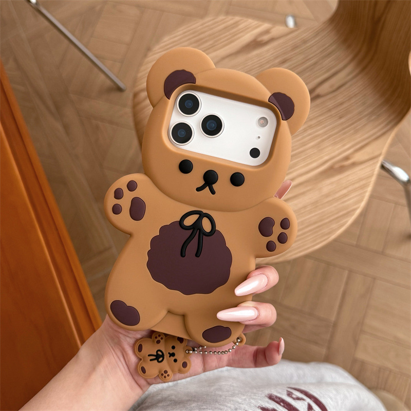 ثلاثية الأبعاد الكرتون الدب لي - مراجعة Xo Phone Accessories وسعره