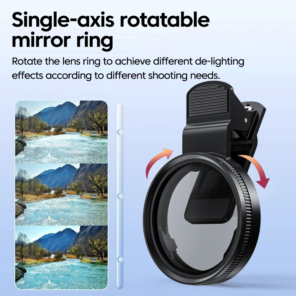 52 ملم دائري عالمي محمول عدسة  - مراجعة Lens Camera Clip وسعره