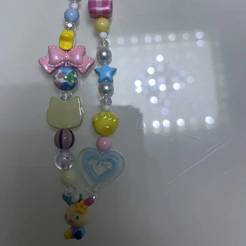 تعليقة هاتف كرتونية ملونة بخرز - مراجعة Phone Accessories Diy وسعره