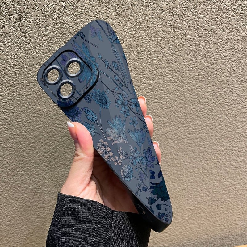 غطاء هاتف بقاعدة رمادية ونقشة  - مراجعة X Phone Accessories وسعره