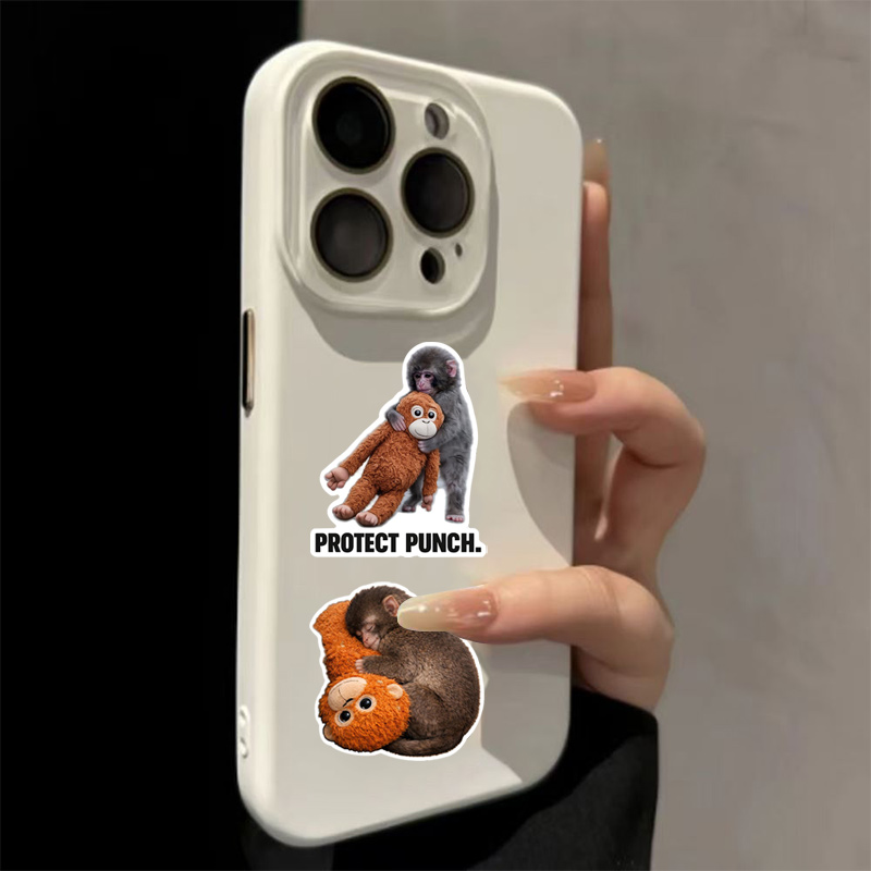 ملصقات حماية على شكل قرد لطيف  - مراجعة Phone Accessories Baby وسعره