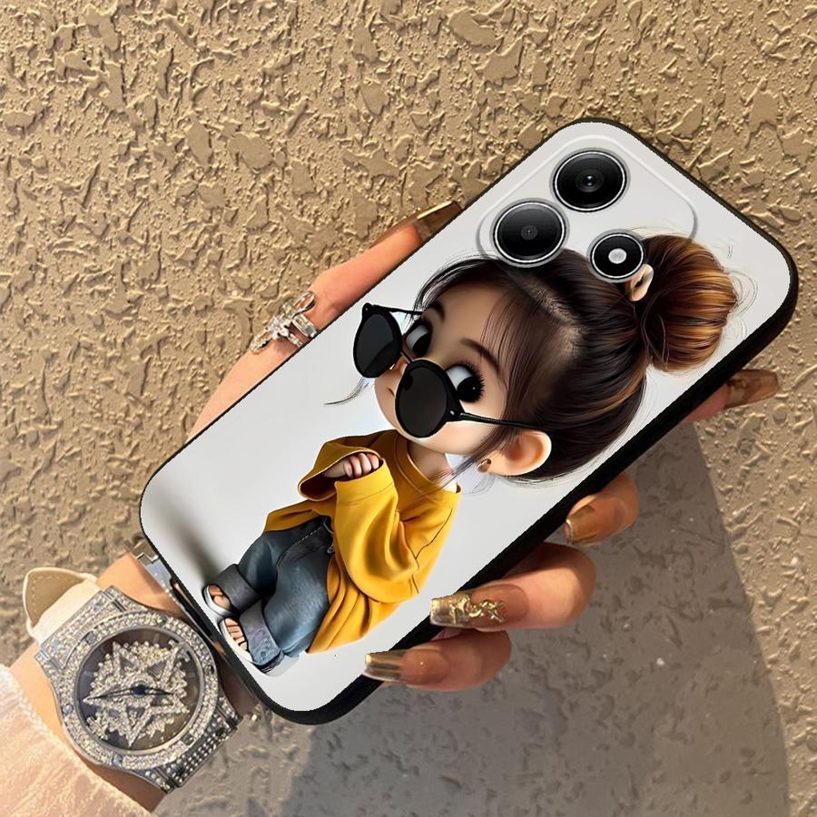 غطاء هاتف بنمط فتاة كرتونية له - مراجعة X Phone Accessories وسعره