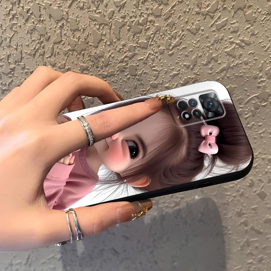 غطاء هاتف بنمط فتاة كرتونية له - مراجعة X Phone Accessories وسعره