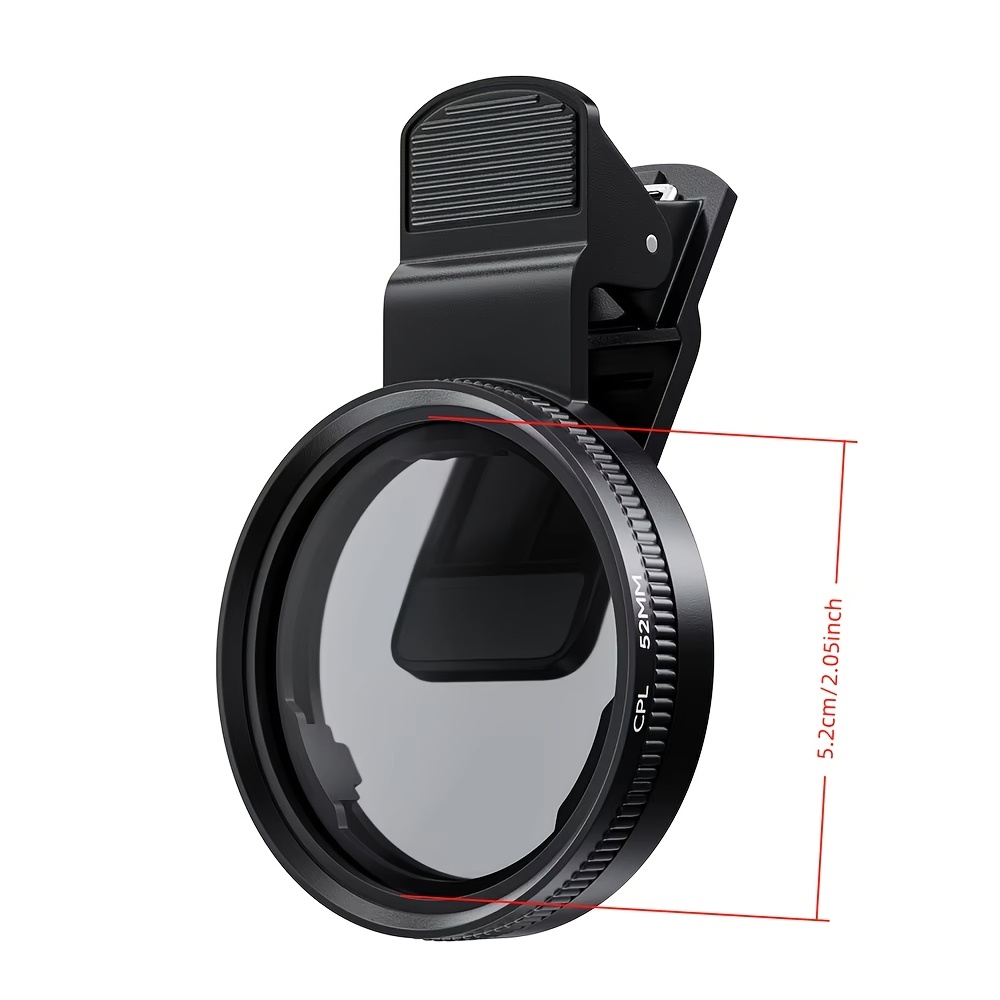 فلتر استقطاب دائري عالمي للهوا - مراجعة Lens Camera Clip وسعره