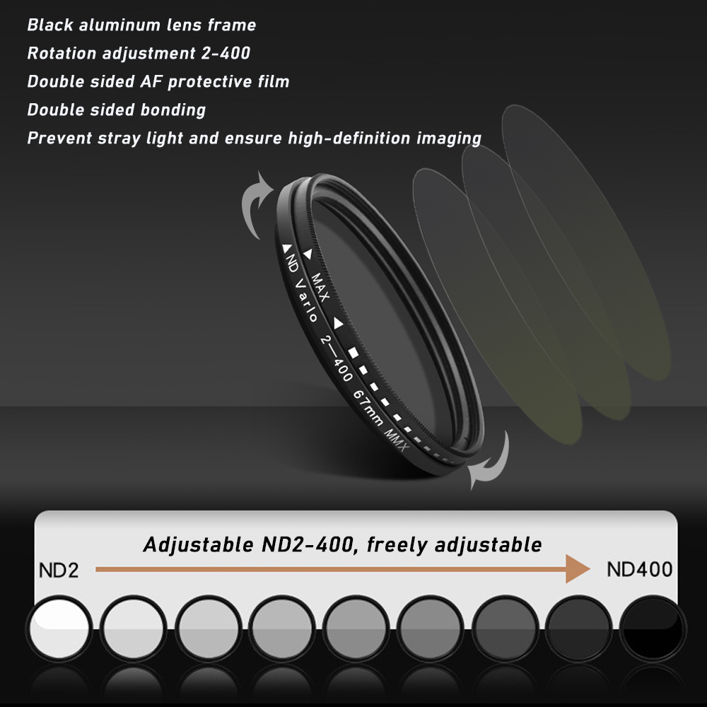 67 مللي متر كليب على ND2-400 ا - مراجعة Lens Camera Clip وسعره