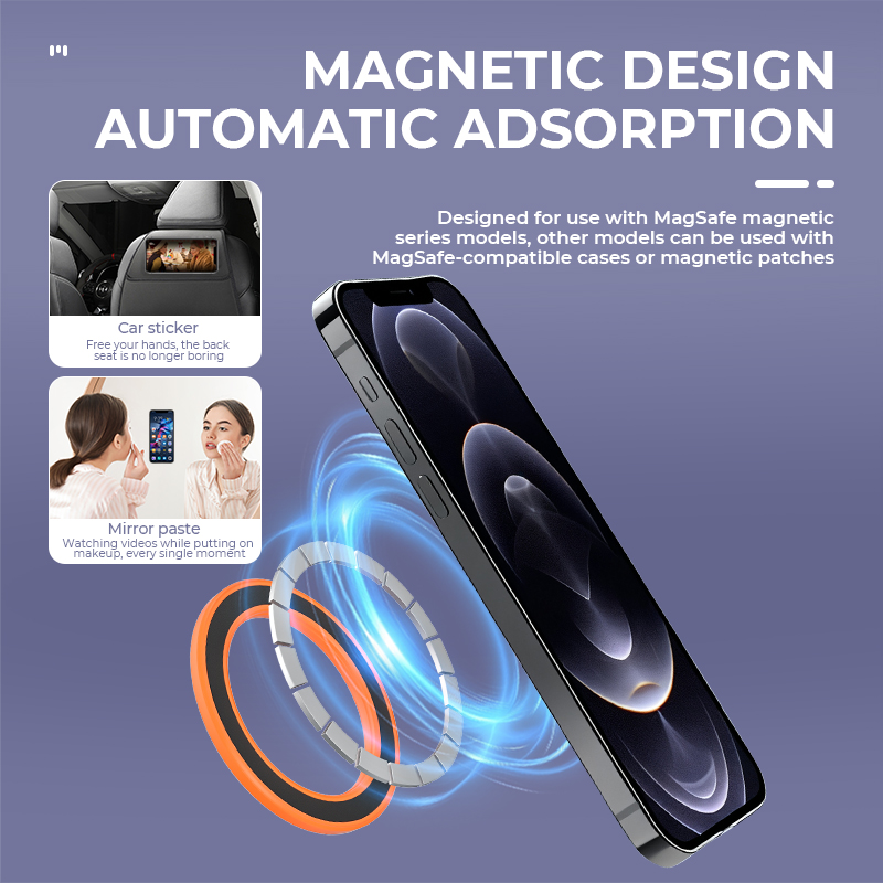 ل Magsafe حامل هاتف حلقي مغناط - مراجعة Phone Accessories Ring Holder وسعره