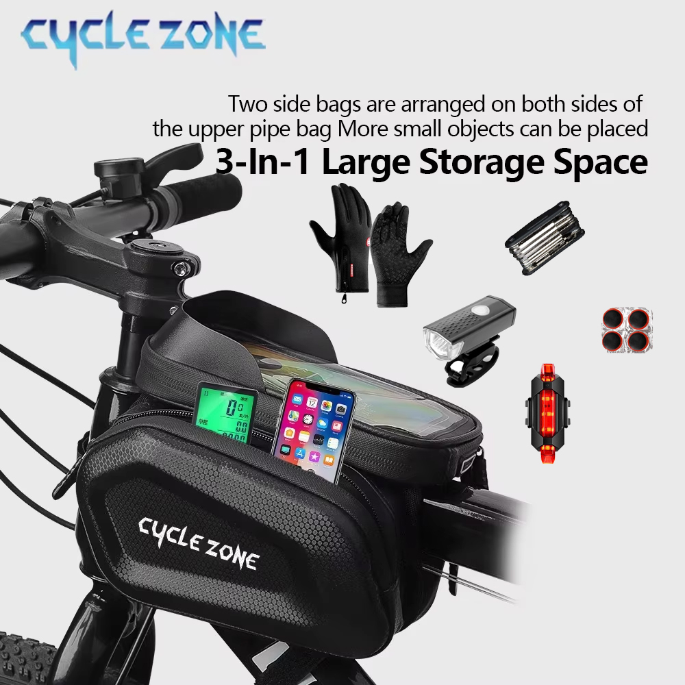 حقيبة دراجة هوائية كبيرة السعة - مراجعة Phone Zone Accessories & Repair Lake Charles La وسعره