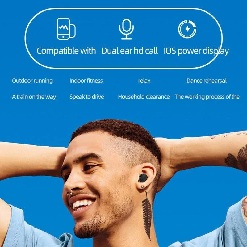 سماعة بلوتوث لاسلكية A6S TWS 2 - مراجعة Bluetooth Earphone Tws وسعره