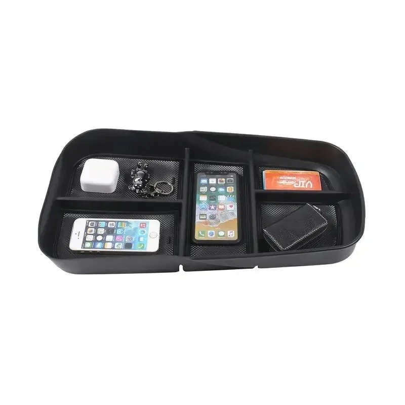 صندوق تخزين أسود من البلاستيك  - مراجعة Phone Accessories Under 50 وسعره