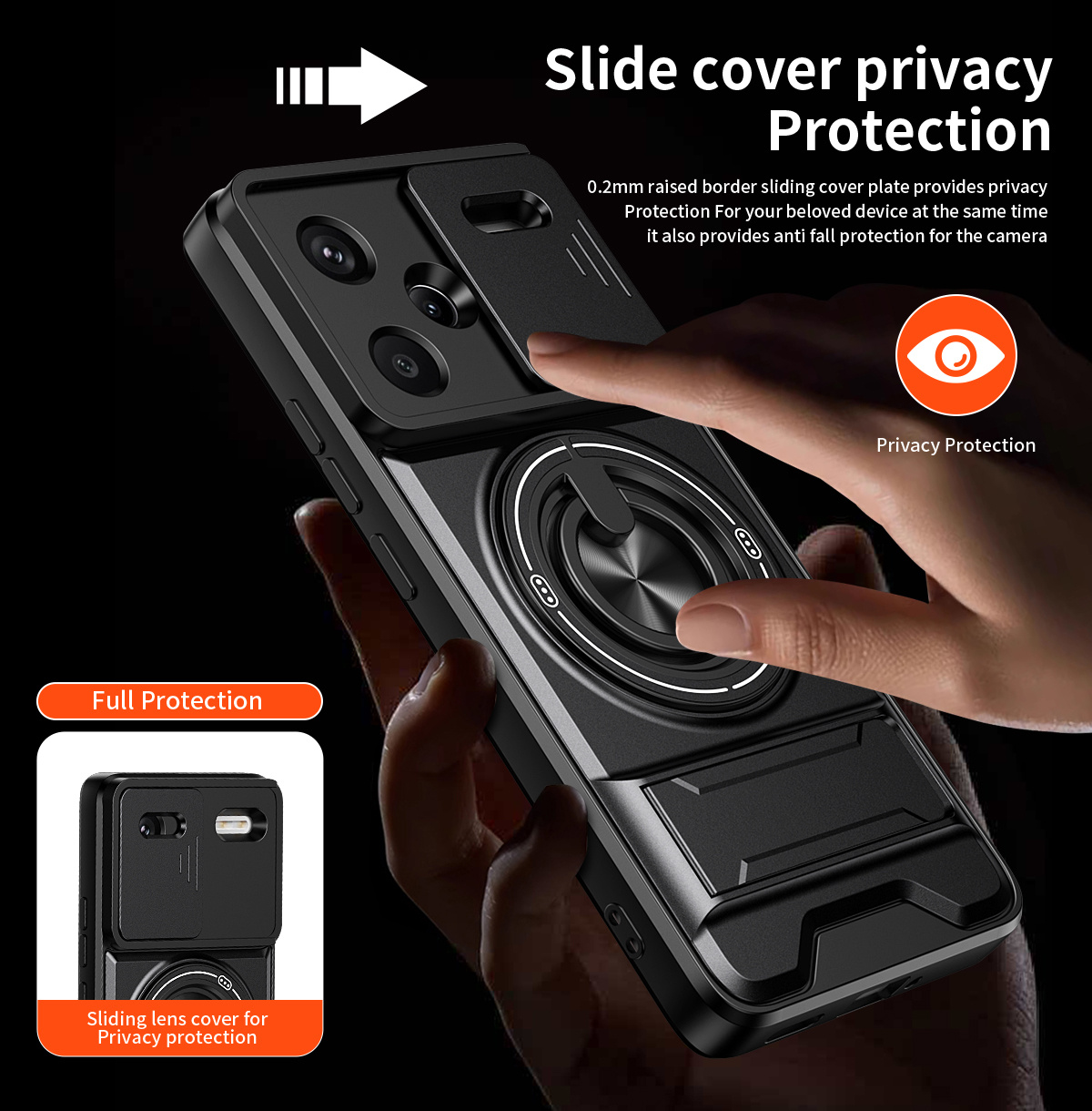 حافظة لهاتف شاومي ريدمي نوت 14 - مراجعة Phone Accessories Ring Holder وسعره
