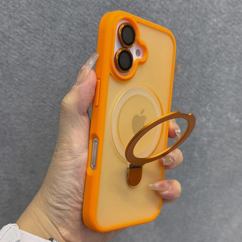 غطاء هاتف بحامل حلقي غير لامع  - مراجعة Phone Accessories Ring Holder وسعره